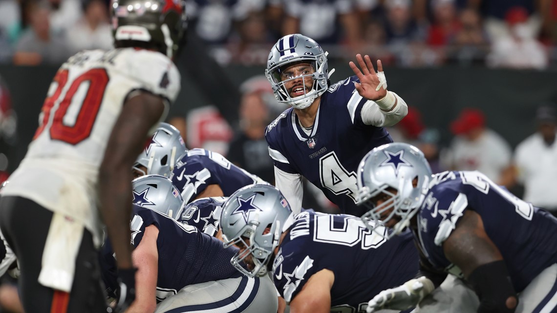 Bucs favored by more than a touchdown against Dallas Cowboys in Week 1 -  Bucs Nation