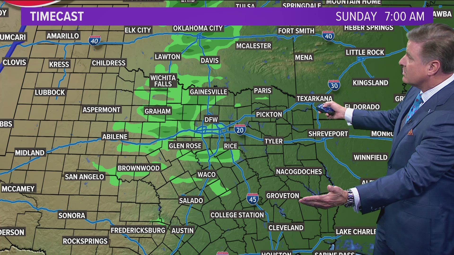 DFW Weather A look at foliage across North Texas! Plus Will we get
