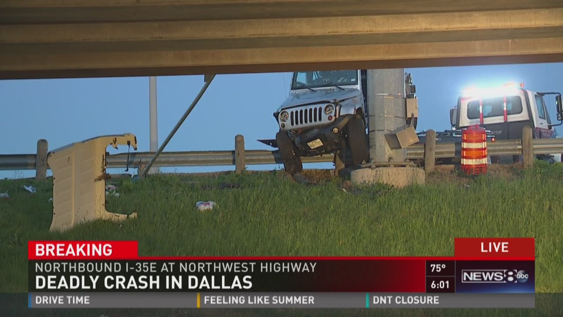 Deadly crash in Dallas