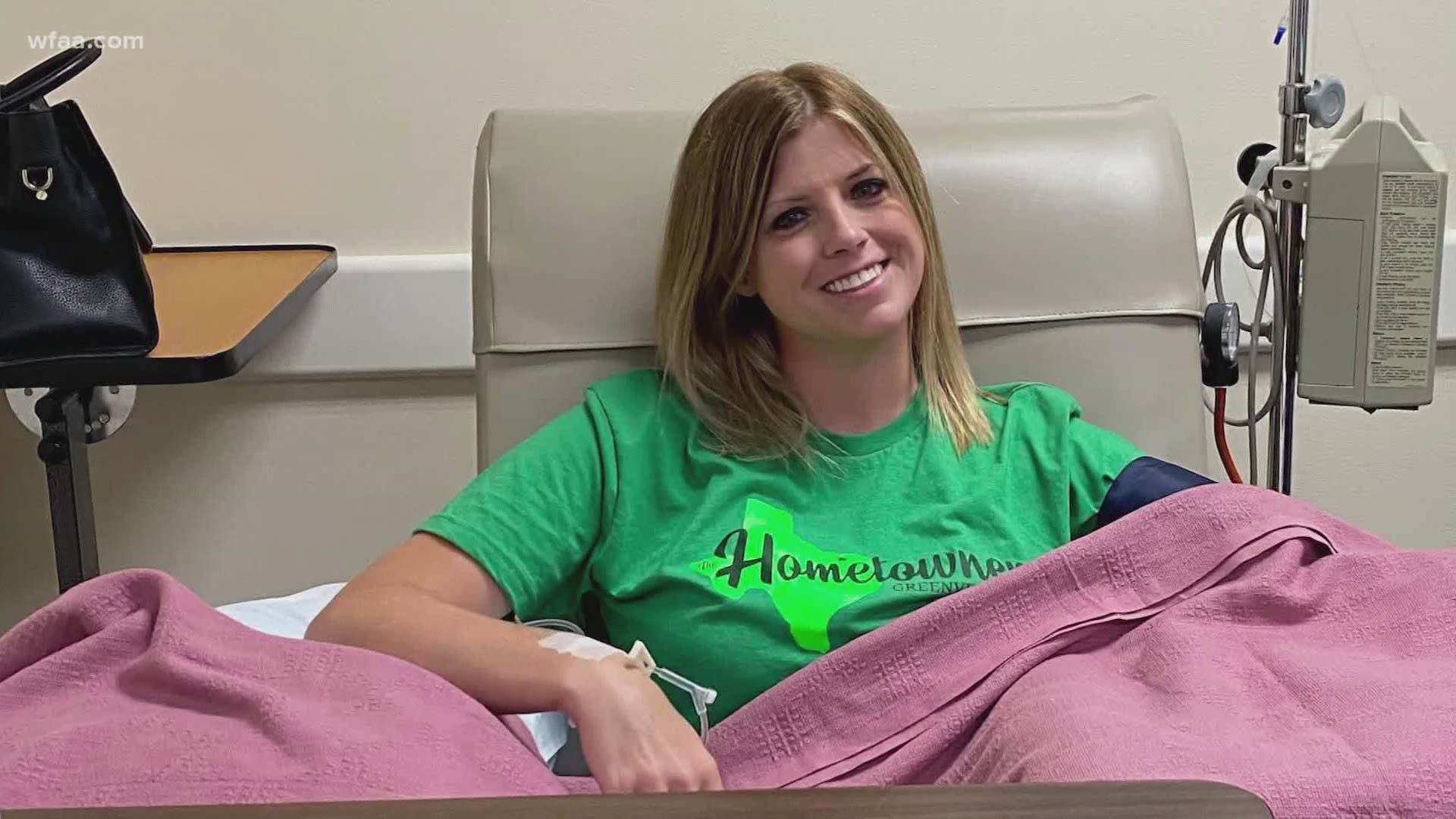 A lot of people are hesitant to donate blood or get tested for bone marrow out of concern for contracting COVID-19. One woman saw a need and stepped up.