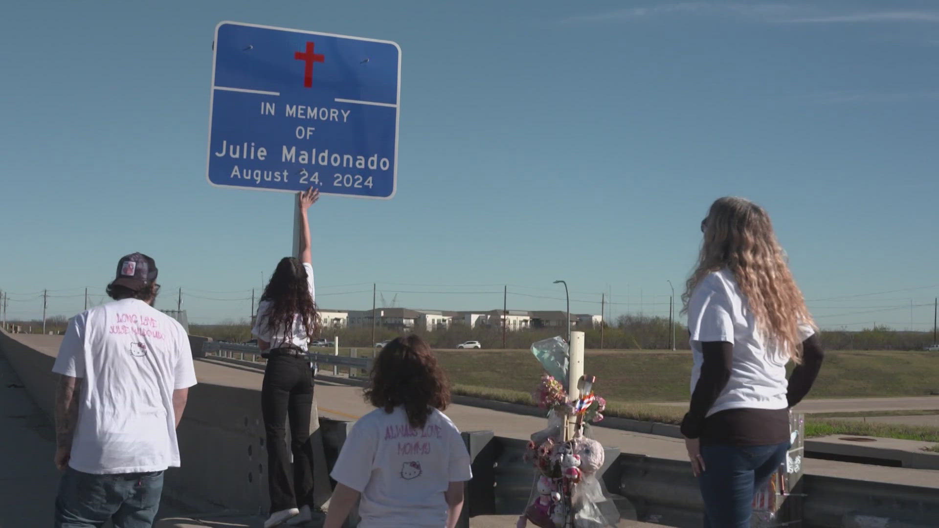 Family and friends of 43-year-old Julie Maldonado urge drivers to not drive drunk and to look out for motorcyclists.