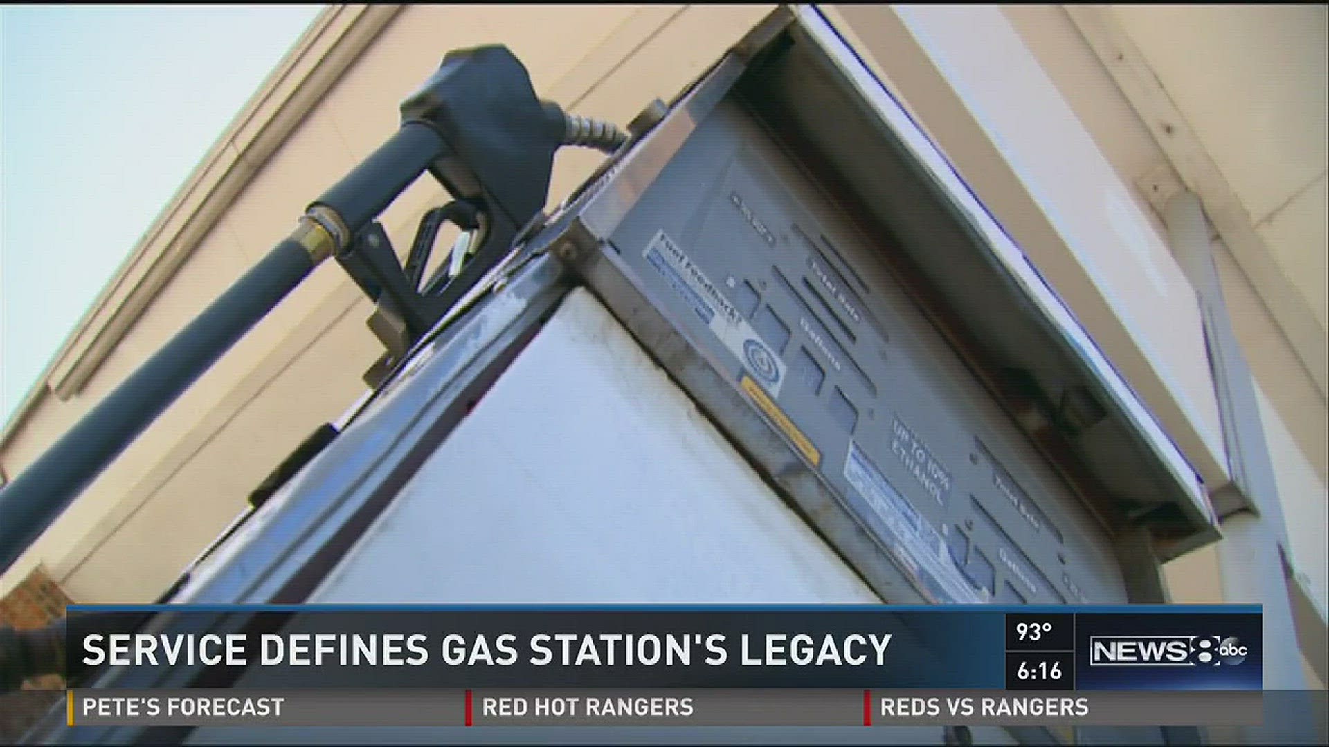 Service defines gas station's legacy