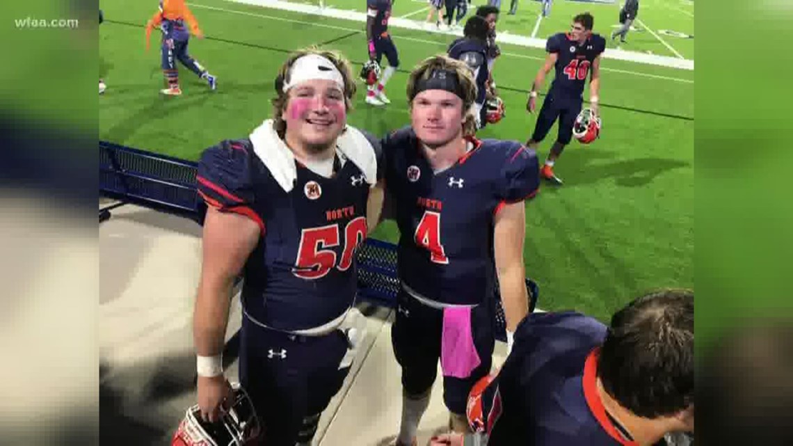 Twins lead McKinney North football to first district title in school