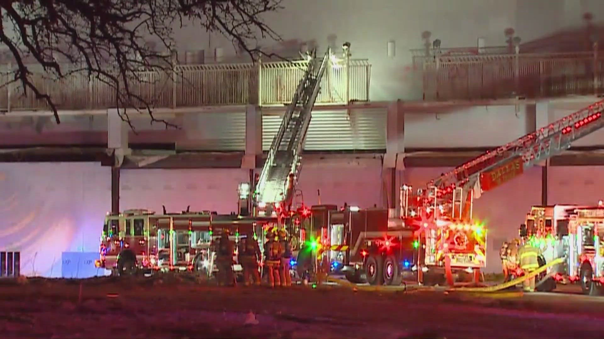 Firefighters responded to the fire just after 4 a.m. Thursday.