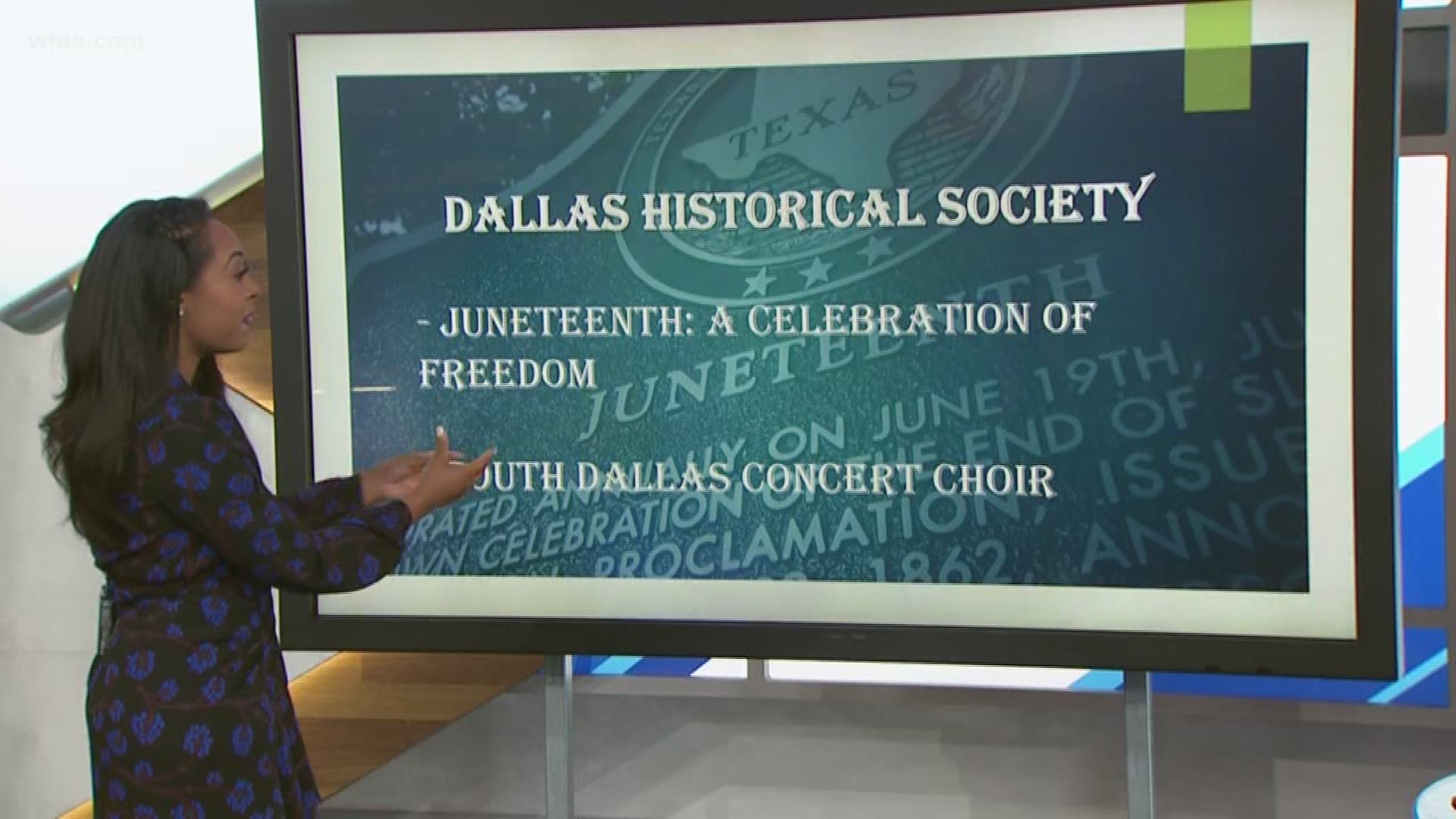 Events around North Texas on Juneteenth celebration