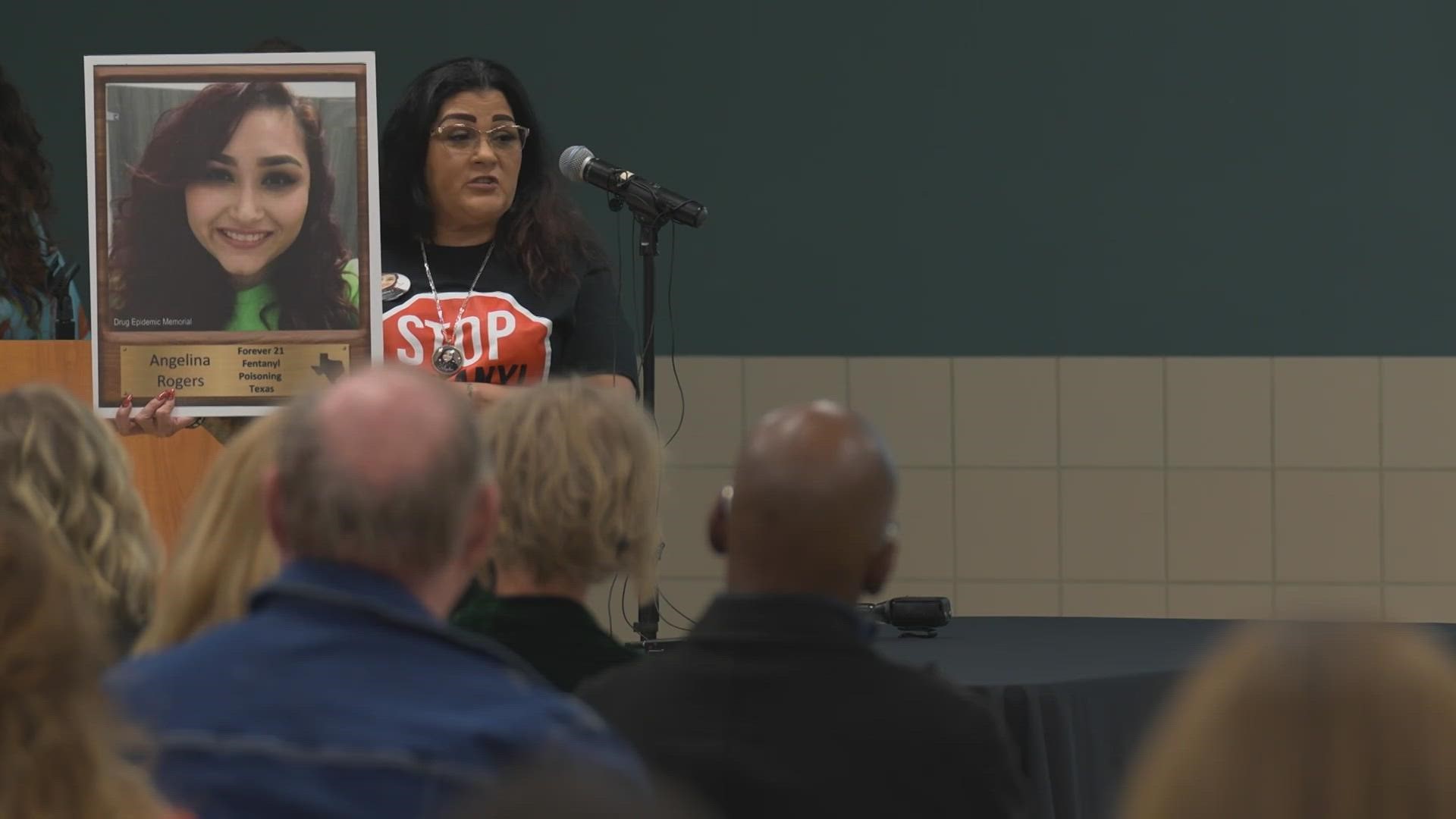 Parents spoke at emotional meeting held by Carrollton-Farmers Branch ISD.