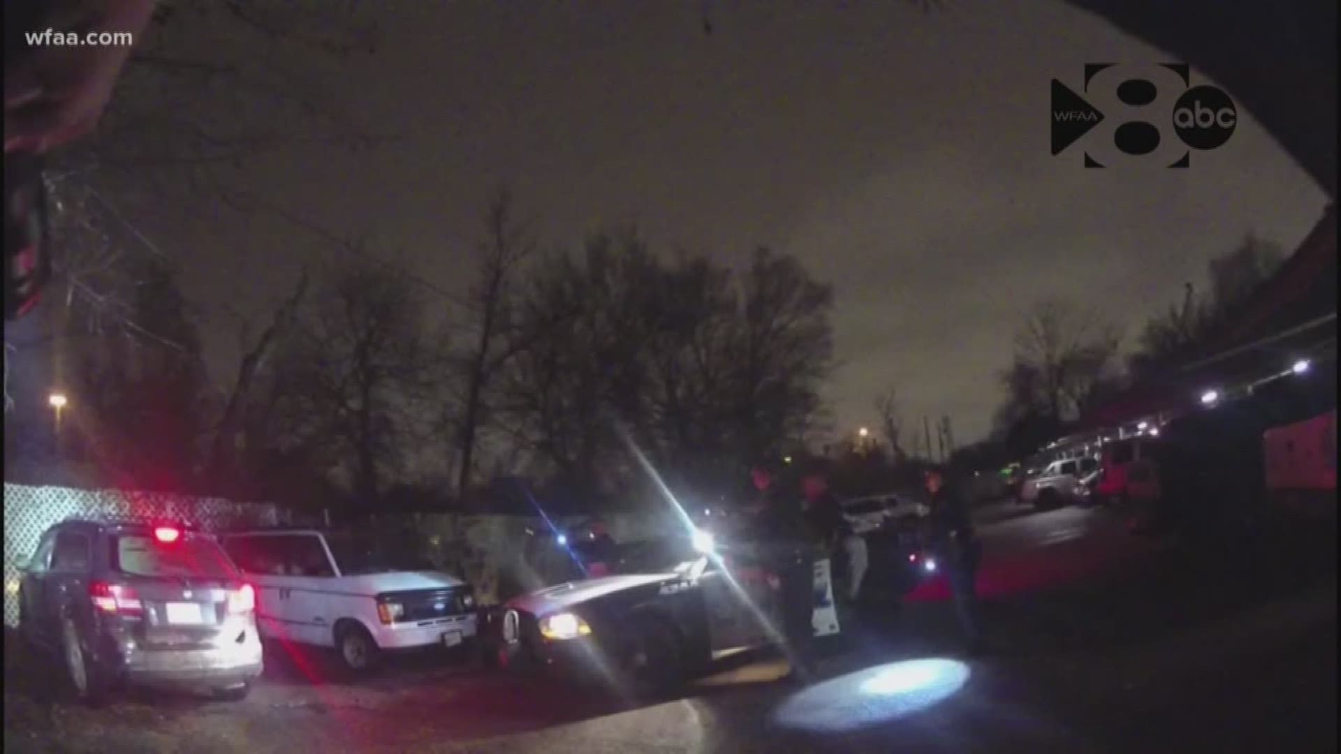 Dallas police fire 13 shots into car