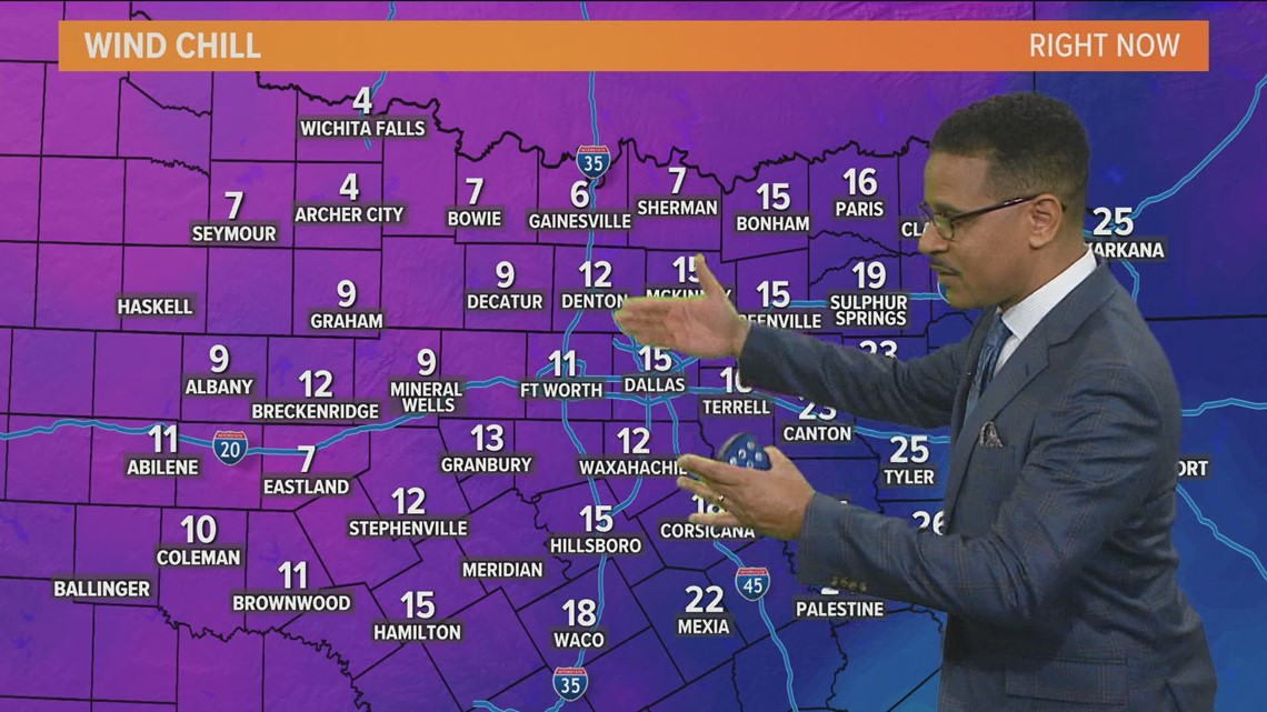 Weather forecast: Cold and chilly in North Texas