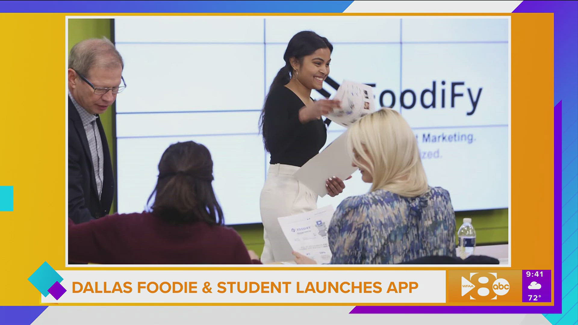 Anisha Holla describes her new app that connects restaurant owners with local food influencers