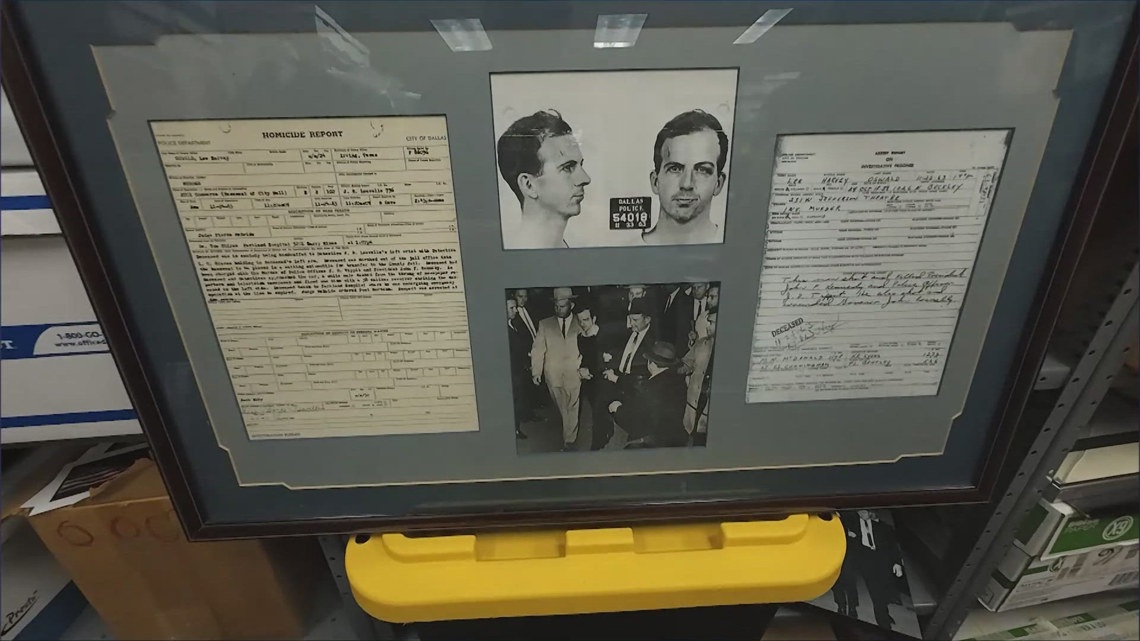 WFAA gets rare access to Dallas Police archives, revealing newly discovered  JFK assassination docs