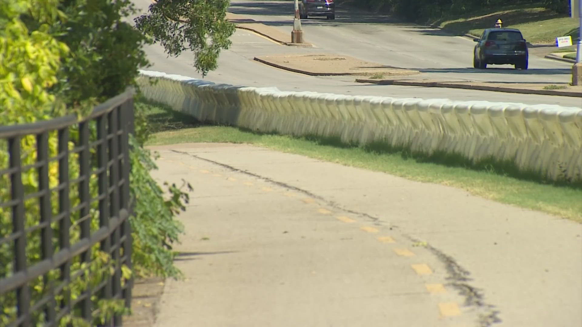 The community is concerned about the trail and how it's being affected by erosion.