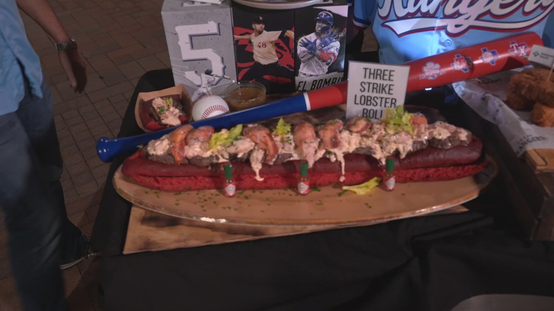 Here's the newest creation this playoff run: Three Strike Lobster Roll.