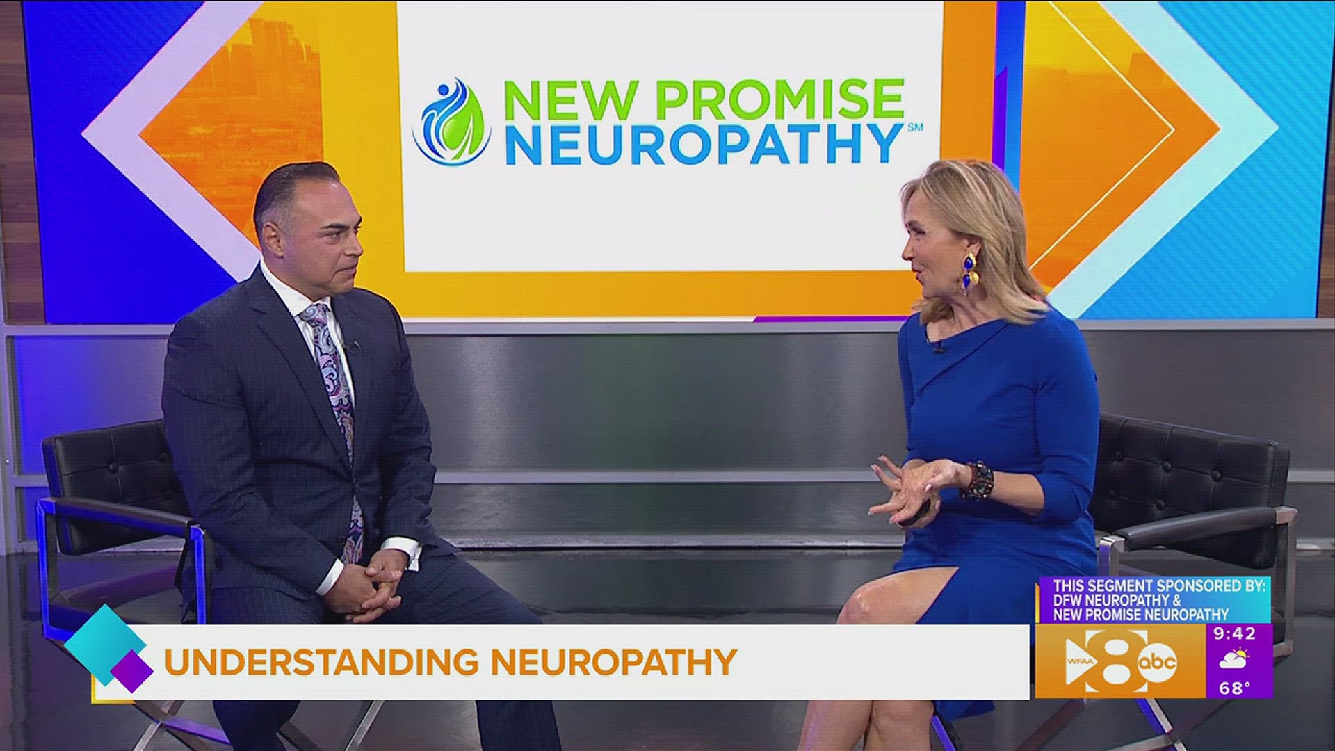 This segment is sponsored by New Promise Neuropathy & DFW Neuropathy. Call 888.573.4517 or go to newpromiseneuropathy.com for more information.