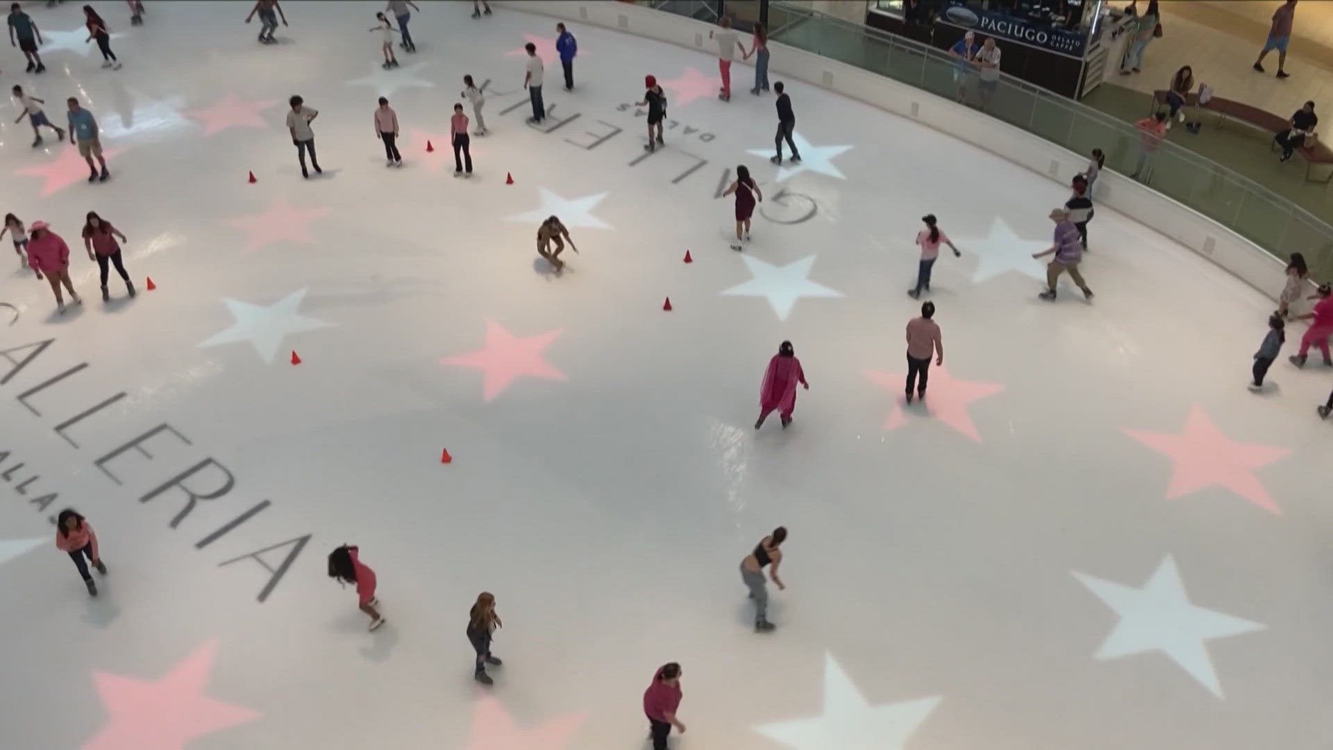 The mall's parent company will match the donation. 