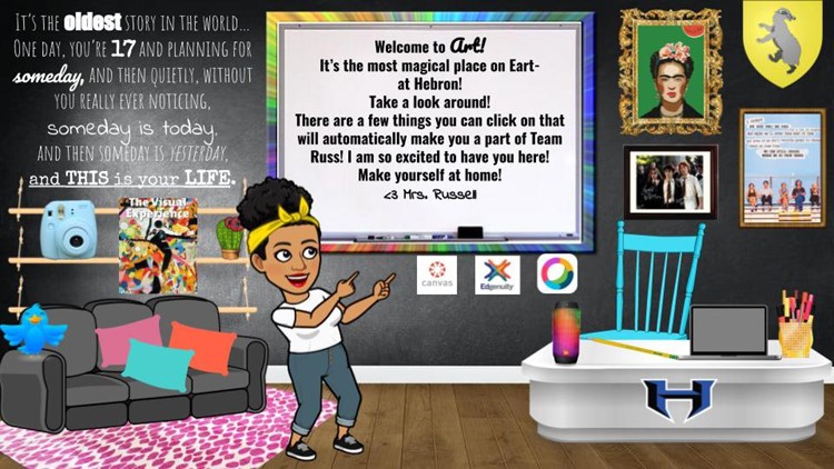 Bitmoji Virtual Classrooms From Teachers Around North Texas