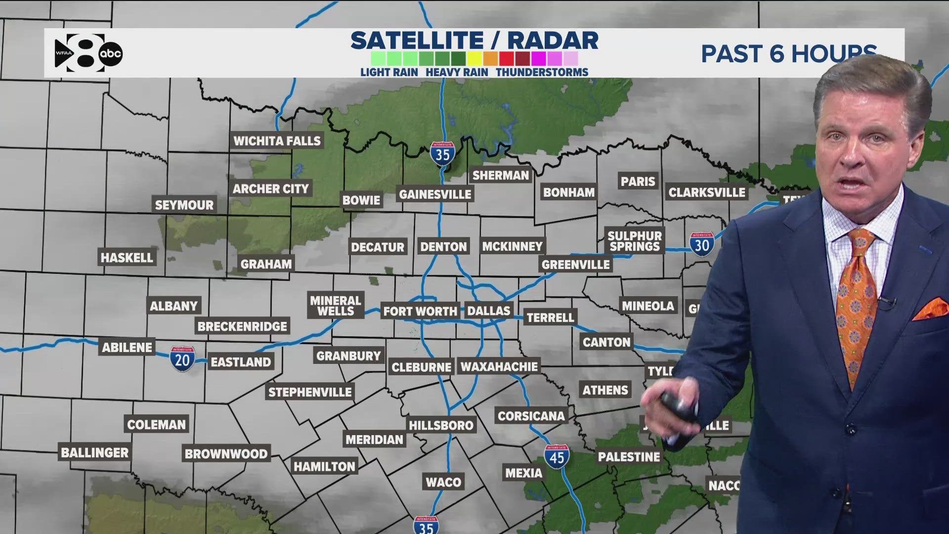 WFAA's nightside crew celebrated Friendsgiving ahead of Thanksgiving! Plus, Pete Delkus gives a look at the Thanksgiving forecast as a cold front moves into DFW.