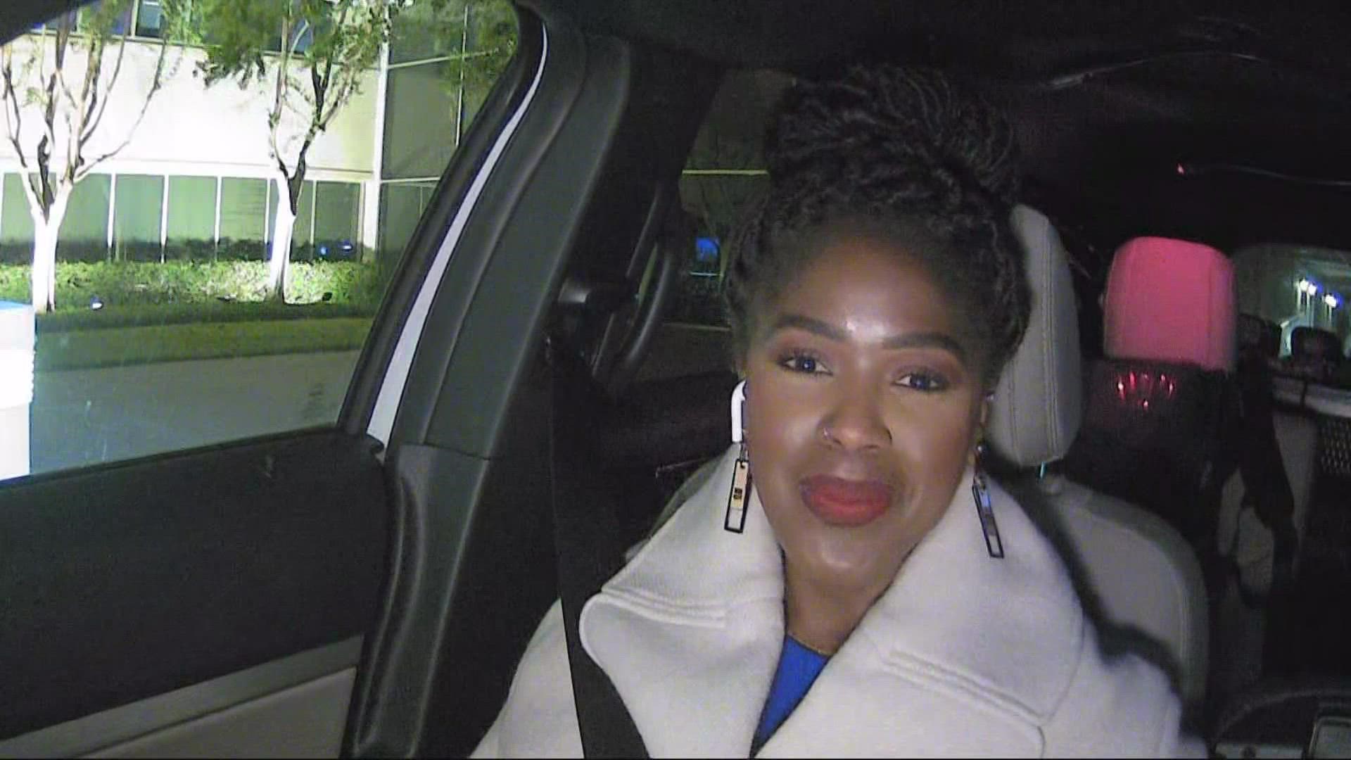 WFAA's Tashara Parker breaks down the early-morning drive time from Desoto to Downtown Dallas, Texas.