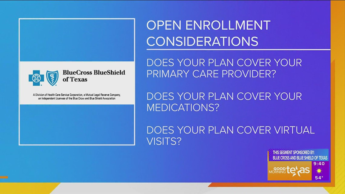 Open Enrollment At Blue Cross And Blue Shield Of Texas 2603