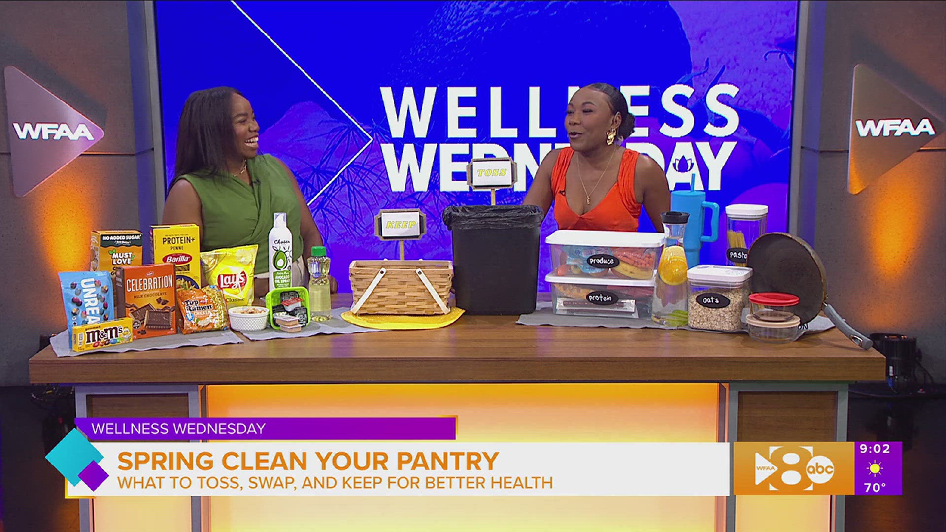 Registered Dietitian Hannah Eboagu shares how to detox your kitchen by tossing and swaping items to increase better health. 