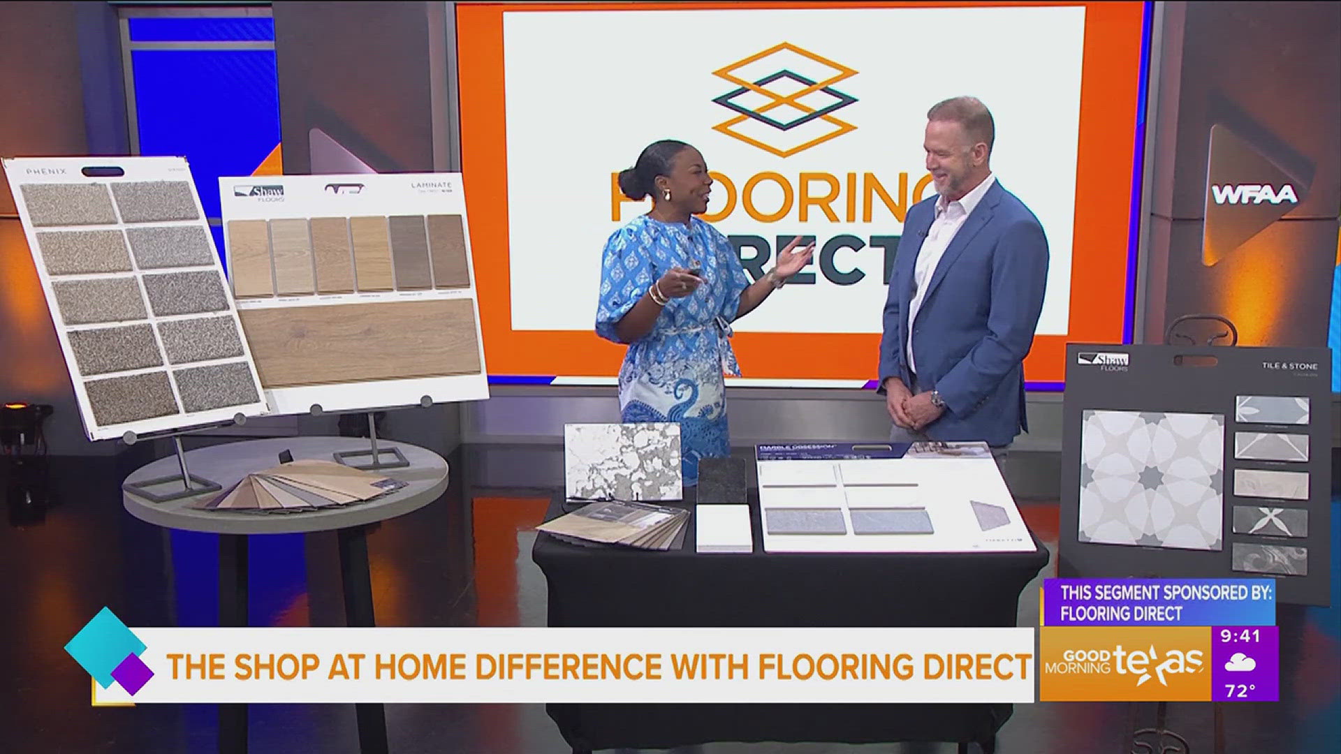 Learn how Flooring Direct can help you find your new flooring without leaving home. This segment is sponsored by Flooring Direct. Call 214.390.0850 for more info.