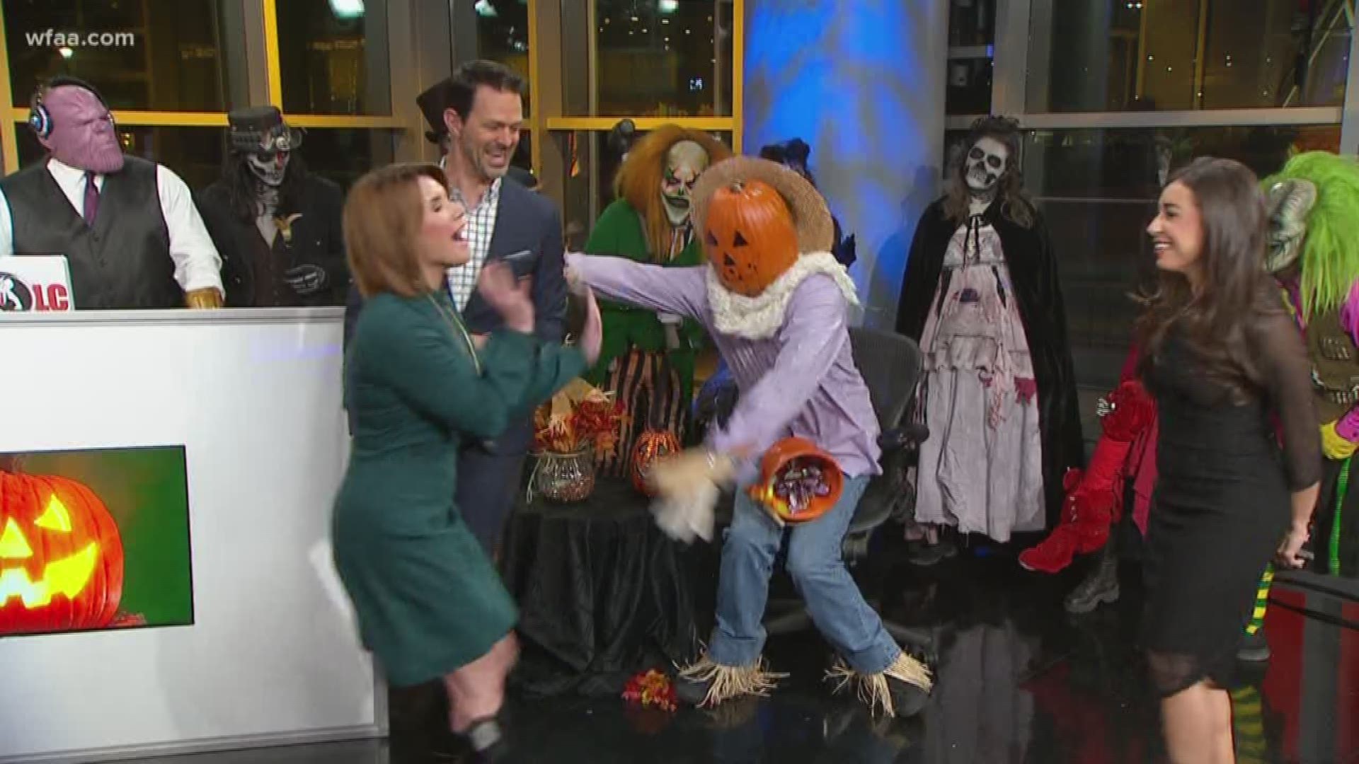 Sean Giggy and the rest of the Daybreak crew got 'em good this Halloween.