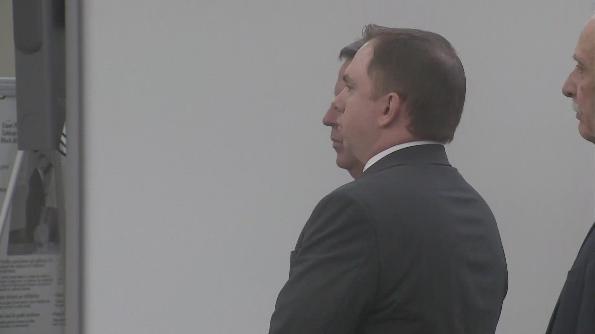 After five days of testimony and over 13 hours of deliberation, the jury returned with a verdict Thursday. The jury was considering murder or manslaughter.