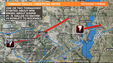 Heres What We Know About Last Nights Storms In Dfw Wfaacom