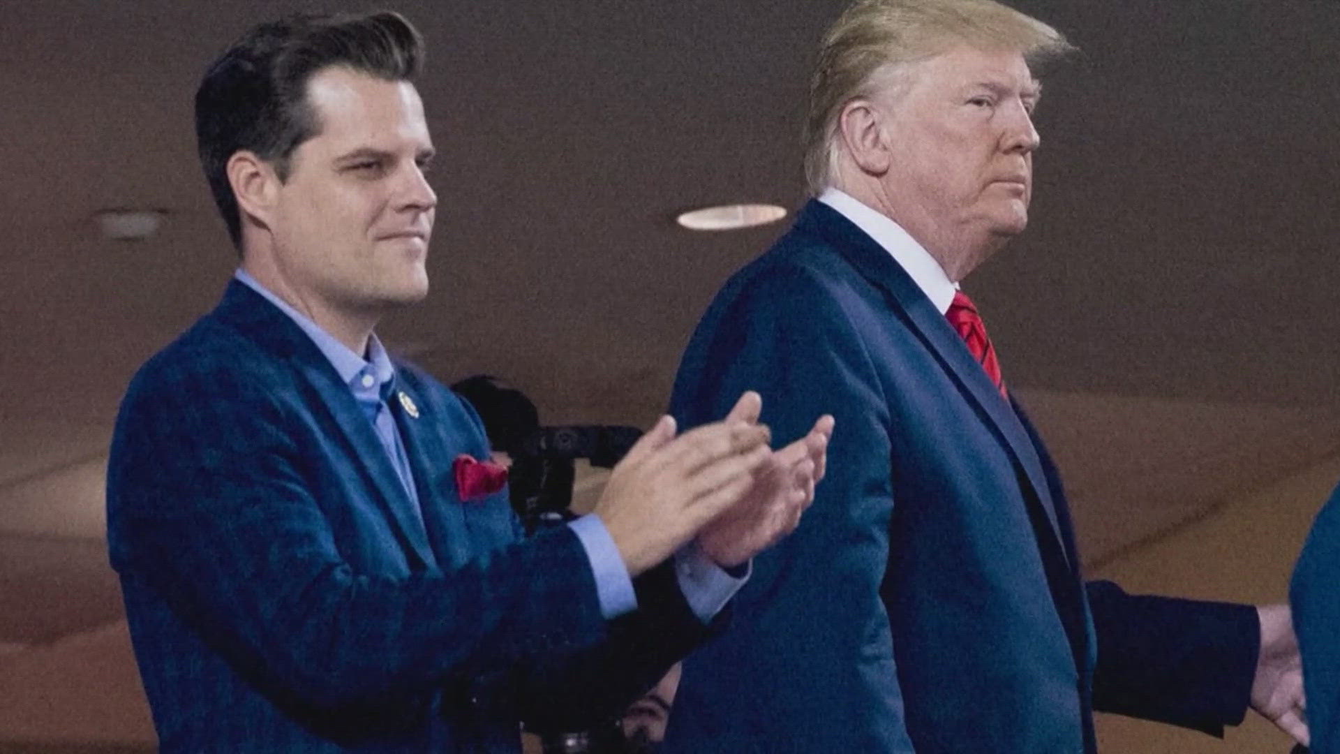 Gaetz was picked to be Attorney General by President-elect Trump. 