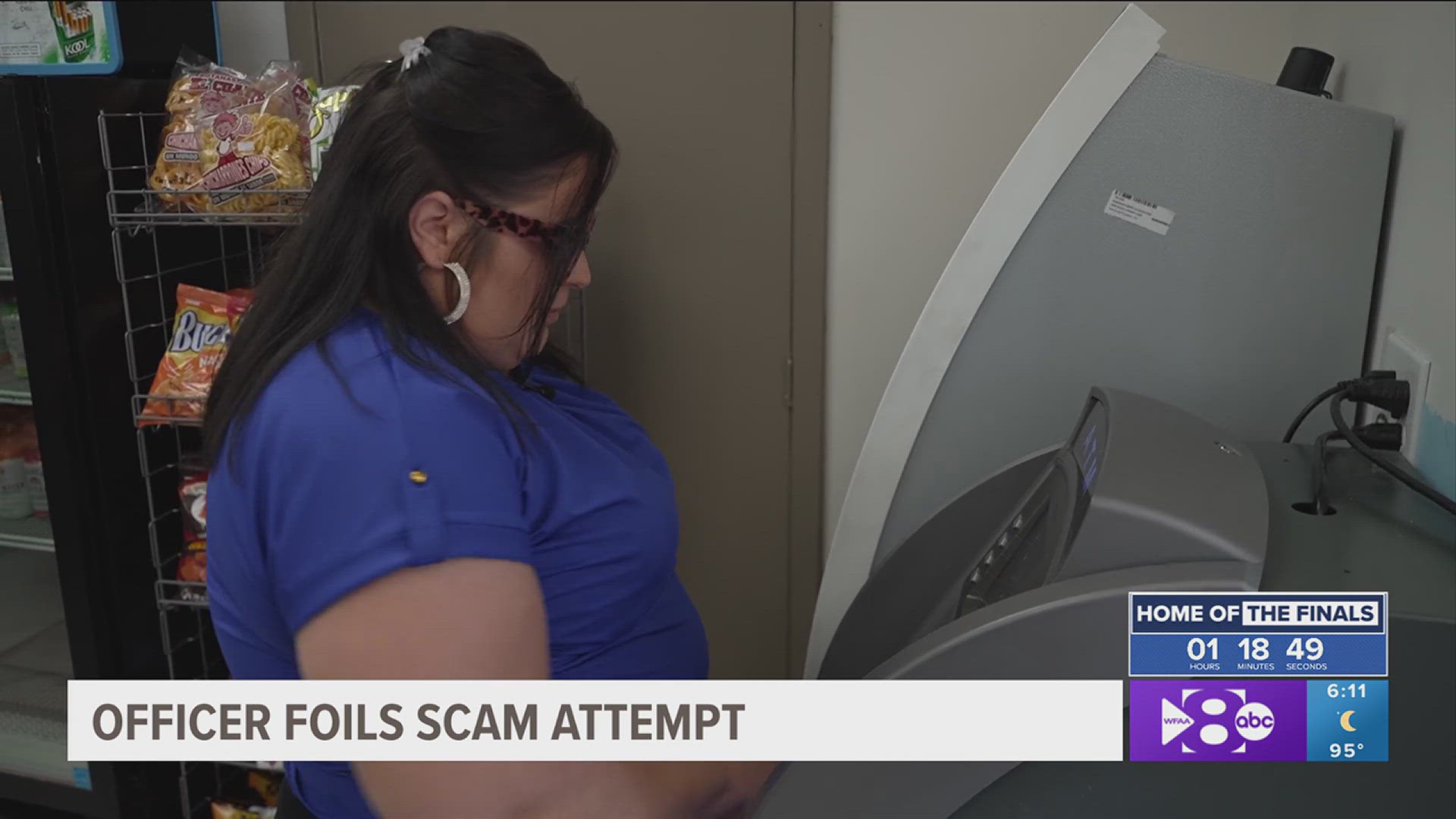 The woman was putting thousands of dollars into a Bitcoin machine, and Mindy Jordan knew she couldn't turn a blind eye.