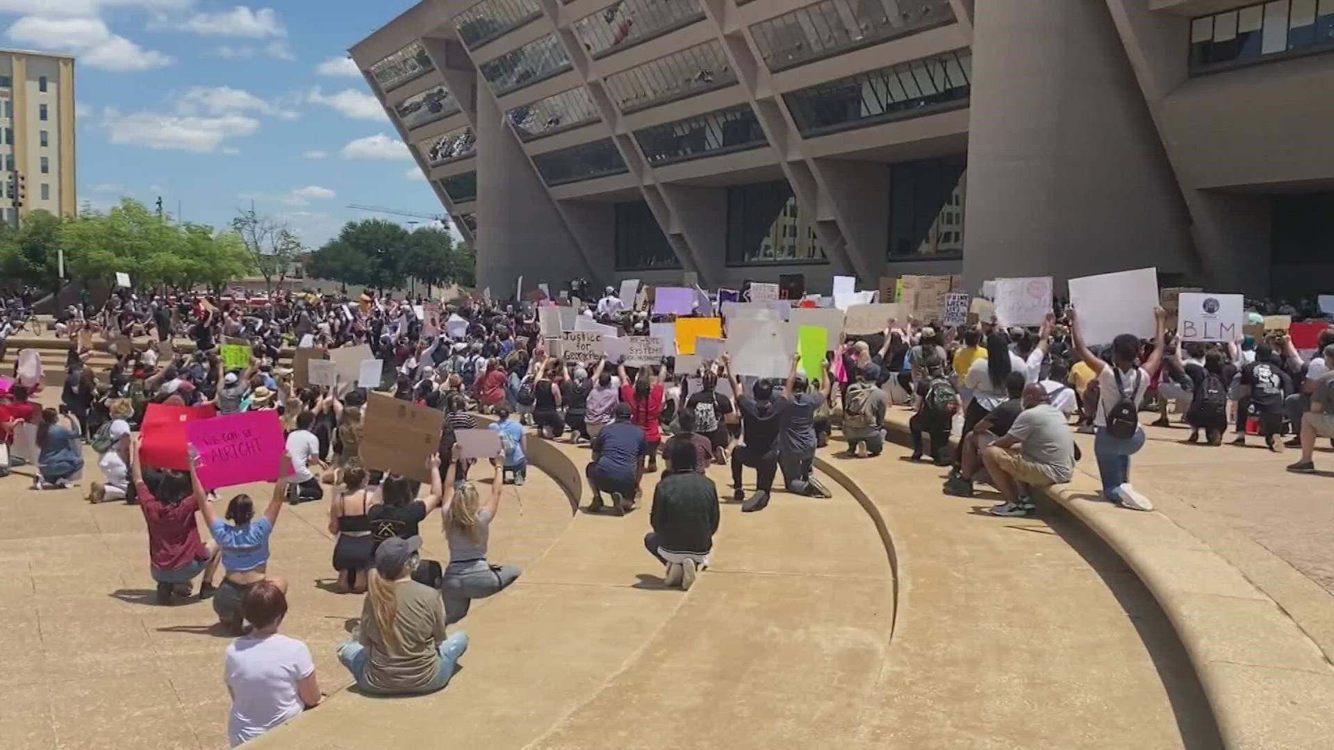 Three officers have been fired for separate incidents, including an arrest related to the 2020 George Floyd protests.