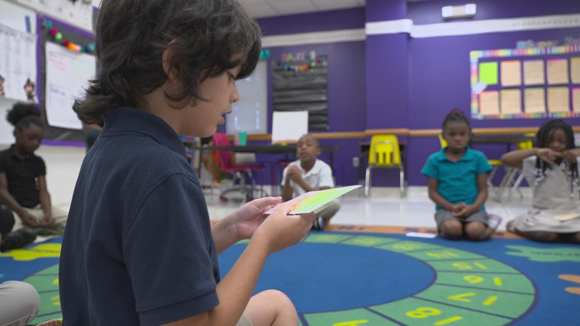 Cesar Chavez Learning Center in Dallas credits a focus on emotional learning with growth in academic performance.