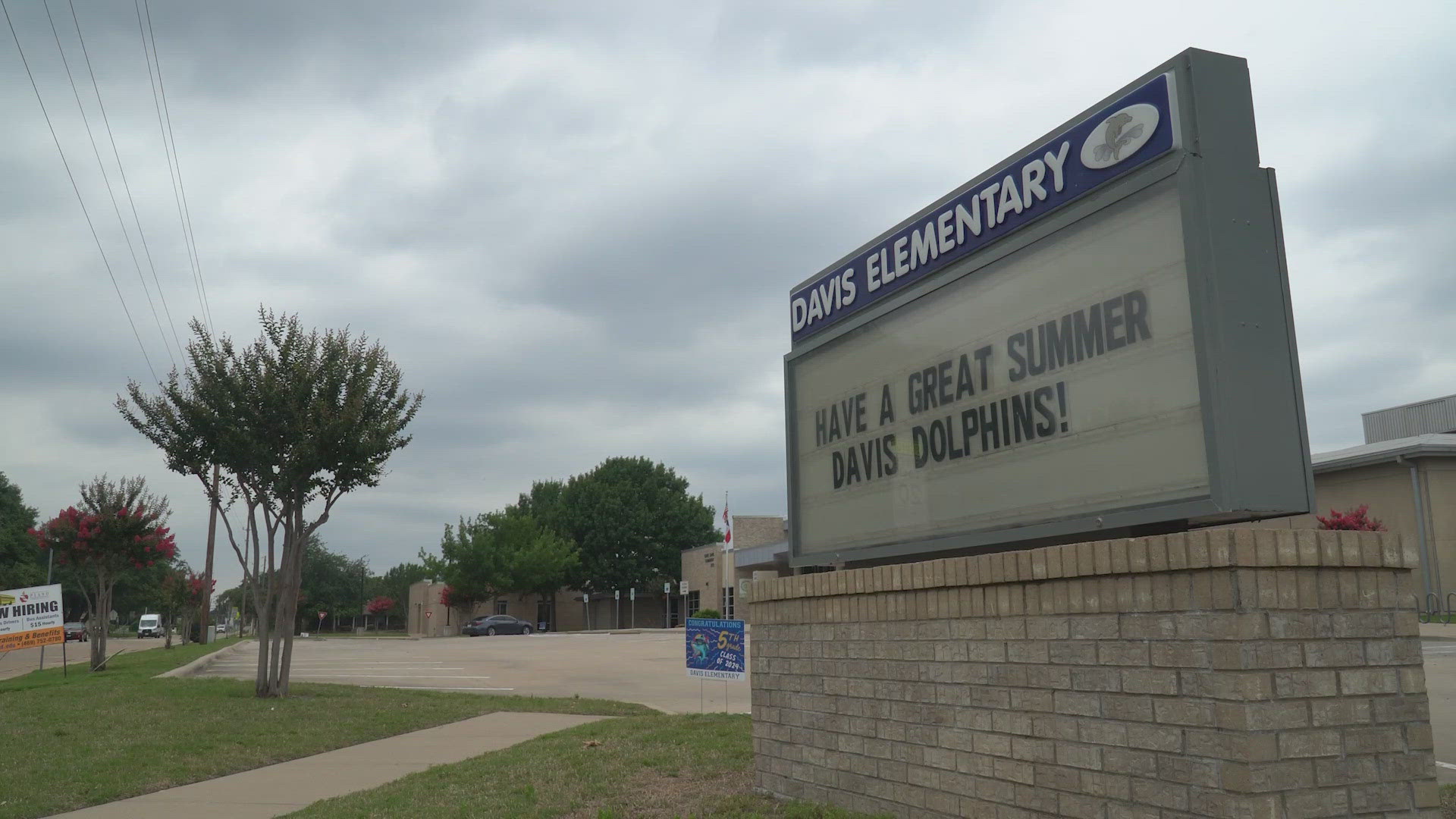 The Plano ISD board of trustees was set to vote Monday on whether to close Davis Elementary and three other schools.