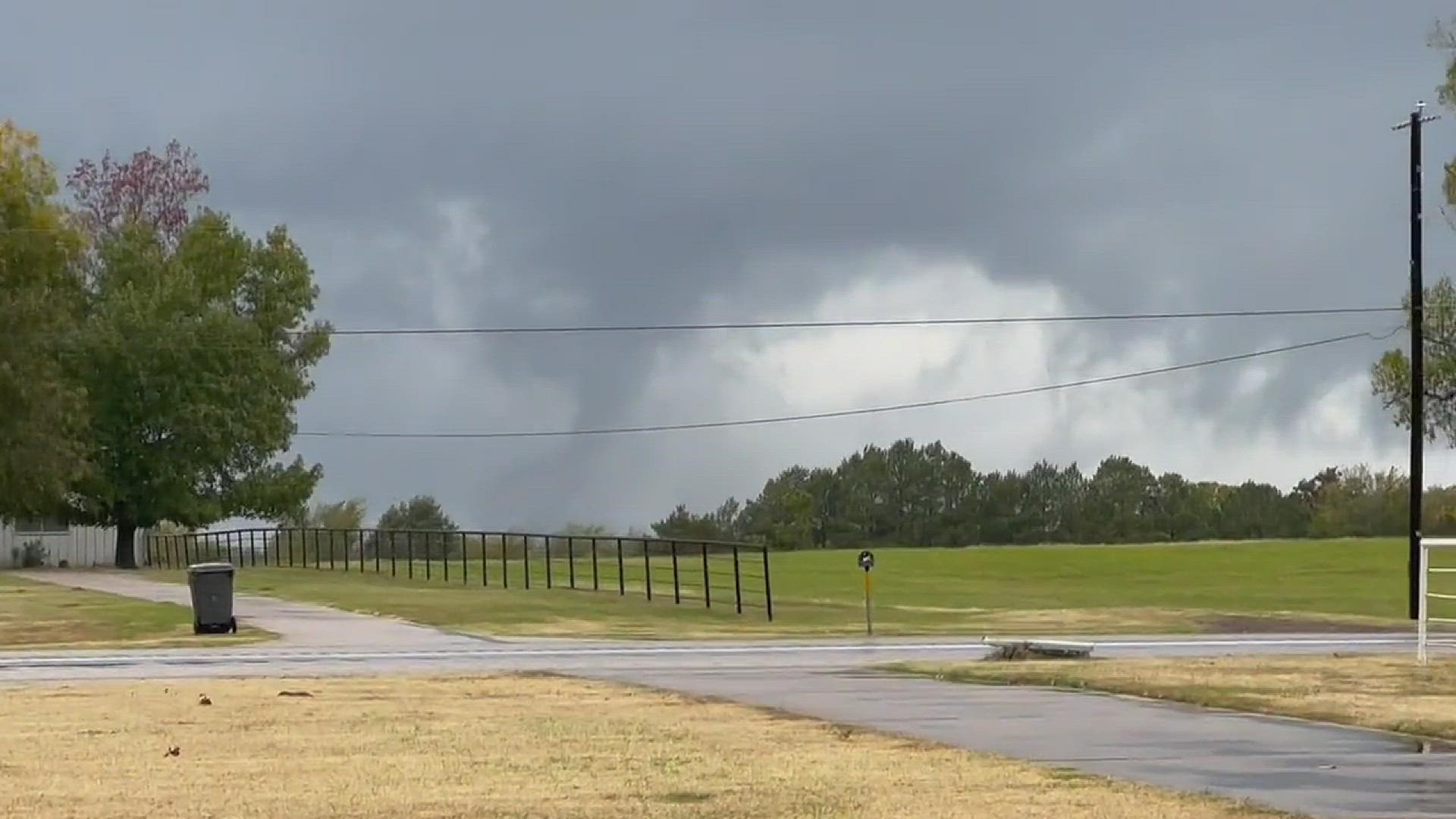 Richard Graves caught video of the Sulphur Springs tornado.