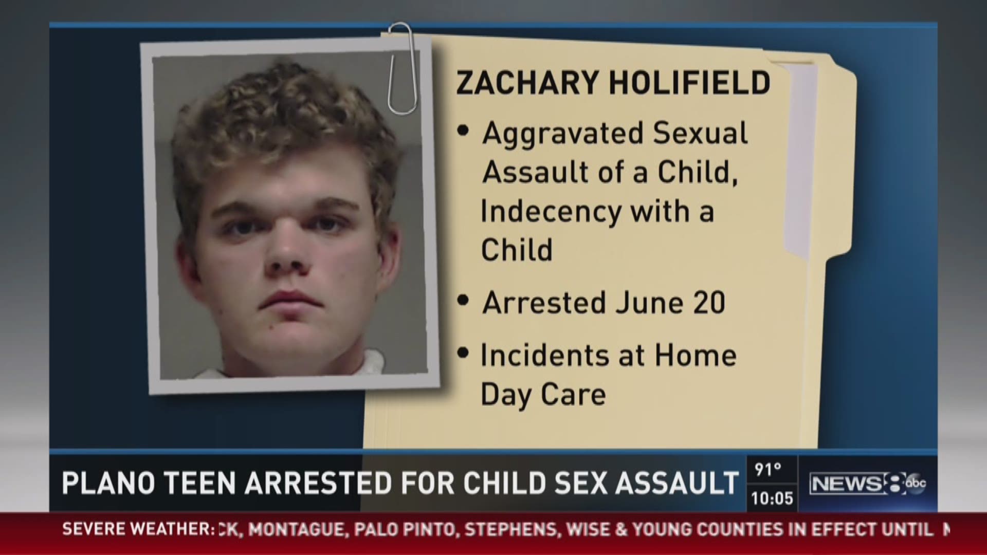 Plano teen arrested, accused of child sex assault