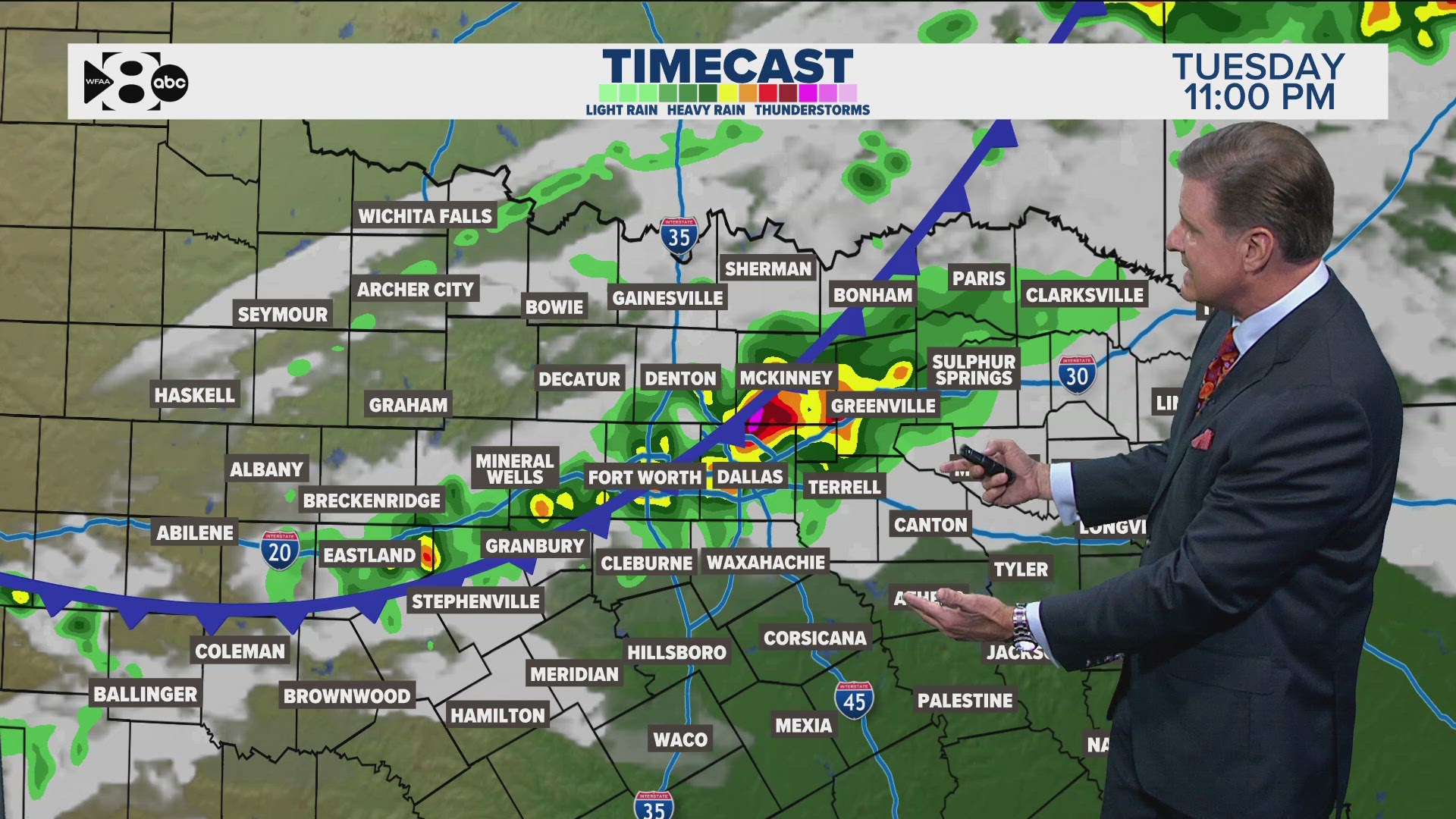 DFW Weather: Here's the latest storm timing for Tuesday night/Wednesday ...