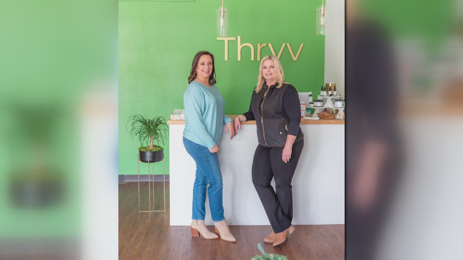 Thryv Organics, a premium CBD shop, is often where people turn when they've exhausted other options, the co-owners say.