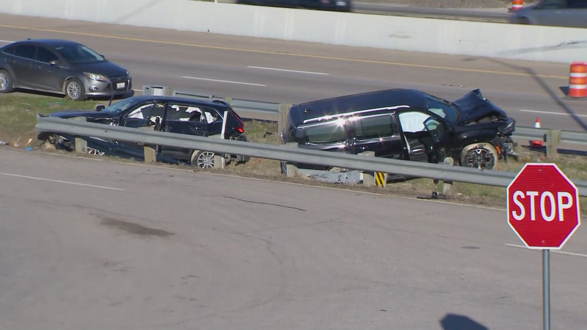 Dallas police confirmed officials are investigating an officer-involved shooting in the area of I-35 in Red Oak.