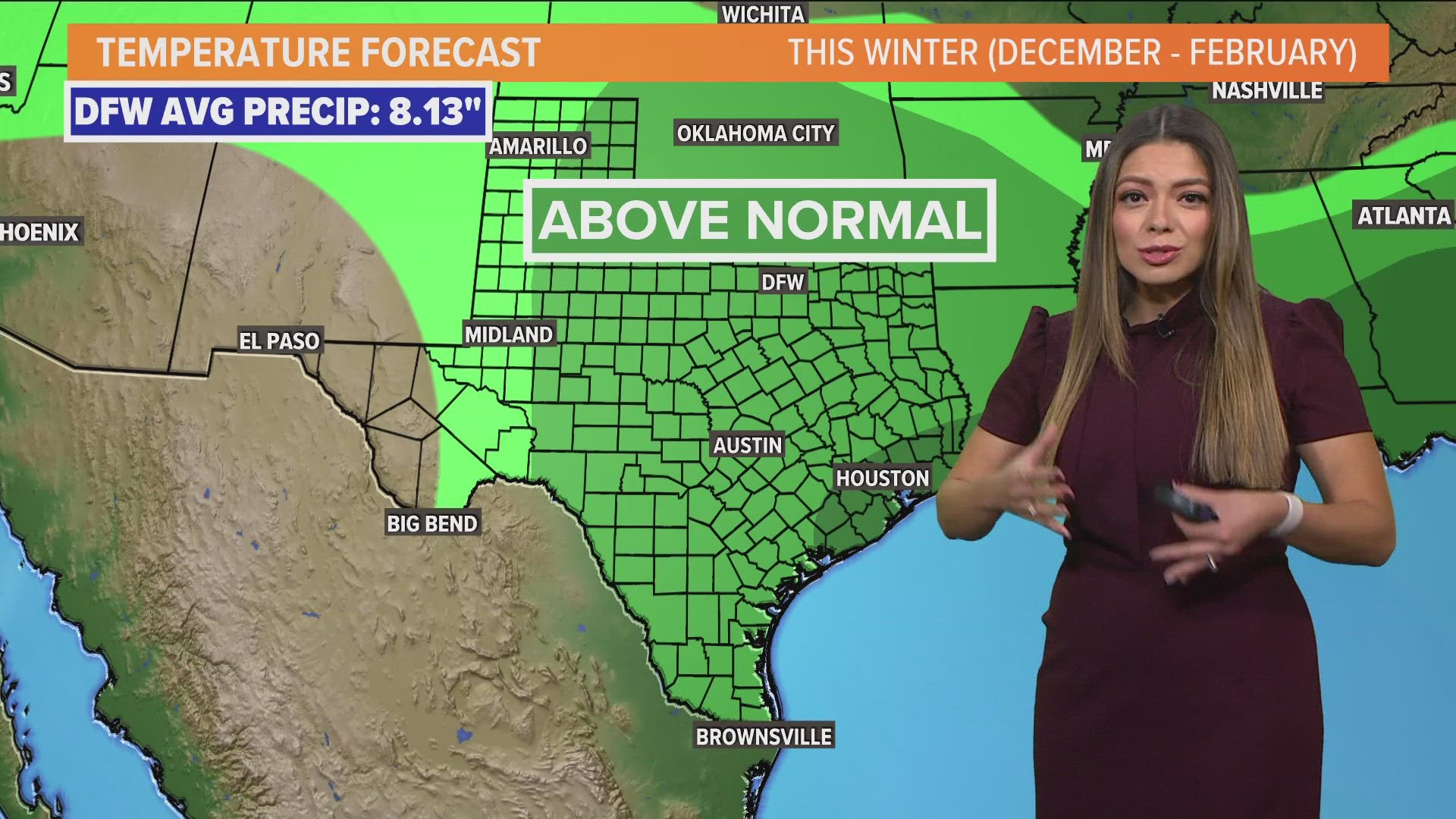 Dfw Weather Winter Forecast Outlook