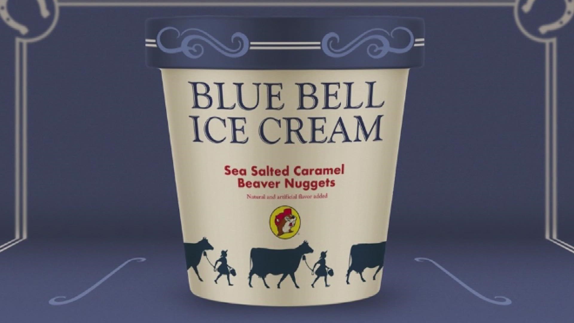 We made Buc-ee's Beaver Nugget Blue Bell a thing.