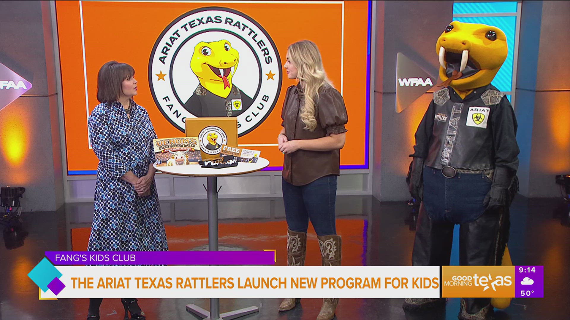 The Ariat Texas Rattlers launch new program for kids | wfaa.com
