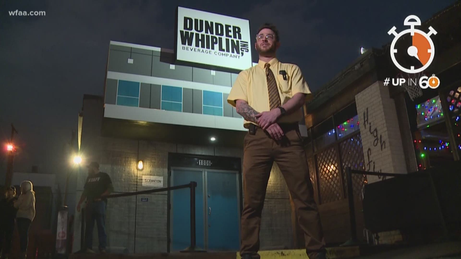 The Whippersnapper has transformed into Dunder Whiplin, Inc., an 'Office'-themed pop-up bar.