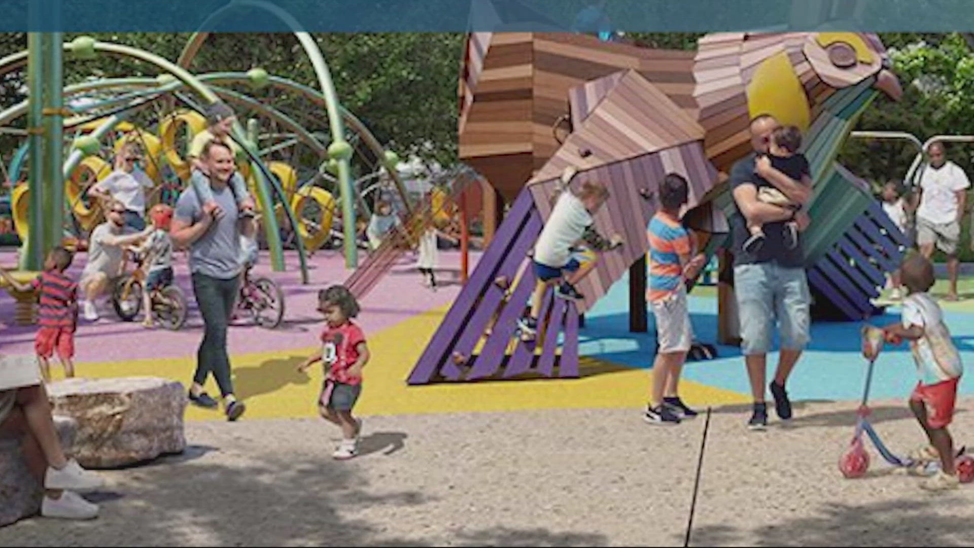 Officials say they’ll need to raise about $9.5 million to complete the long-awaited park and expect to be able to raise it in the next 12 to 18 months.