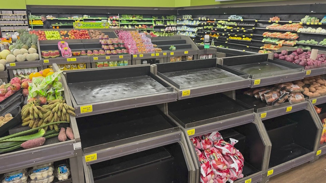 Kroger's across North Texas brace as shoppers rush in before winter weather