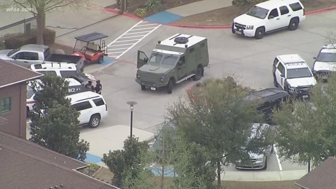Frisco apartments cleared to enter, suspect arrested after shooting of DPS trooper