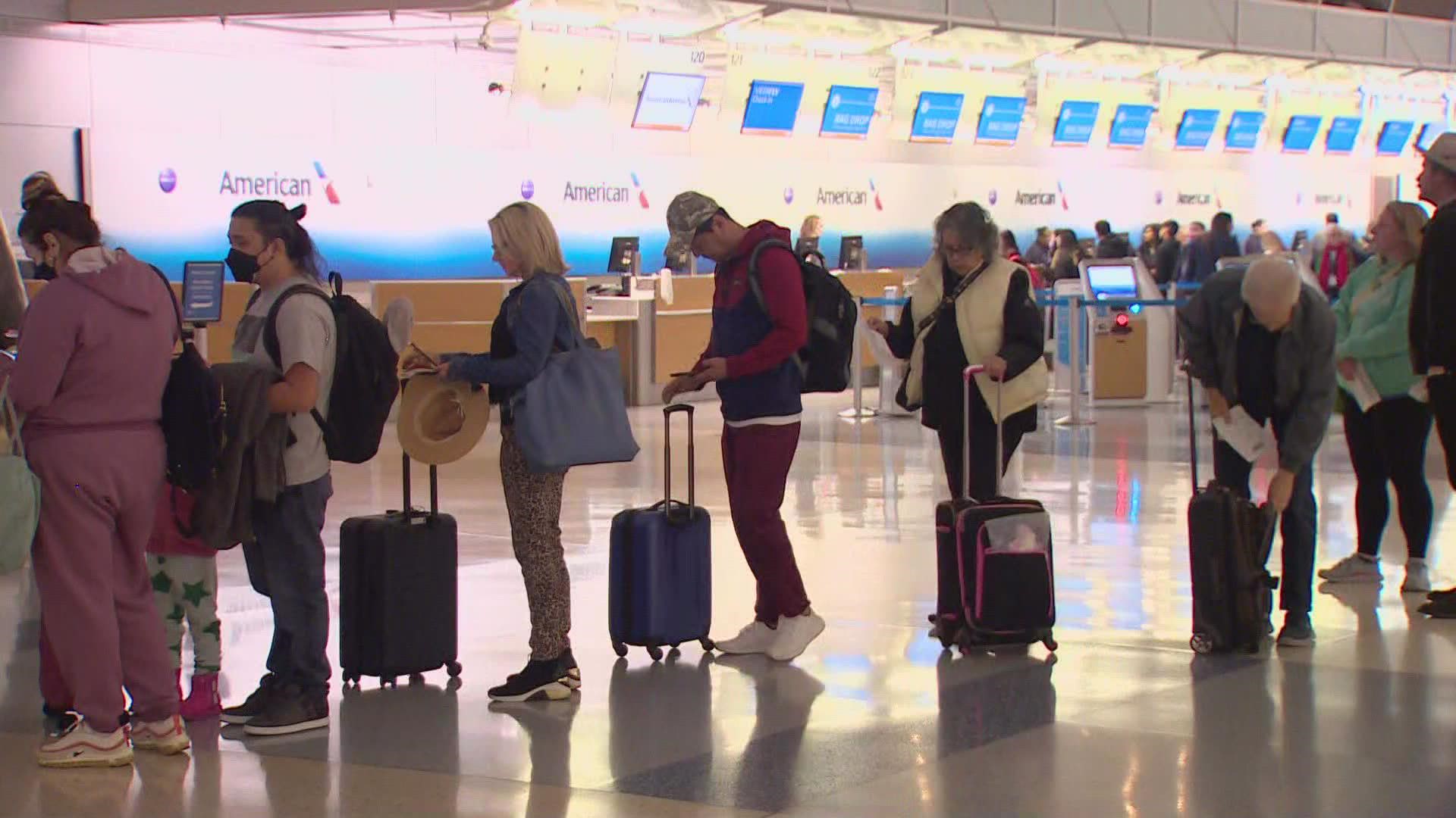 Thursday and Friday will be the busiest days for air travel and the timing could not be worse for this winter storm.