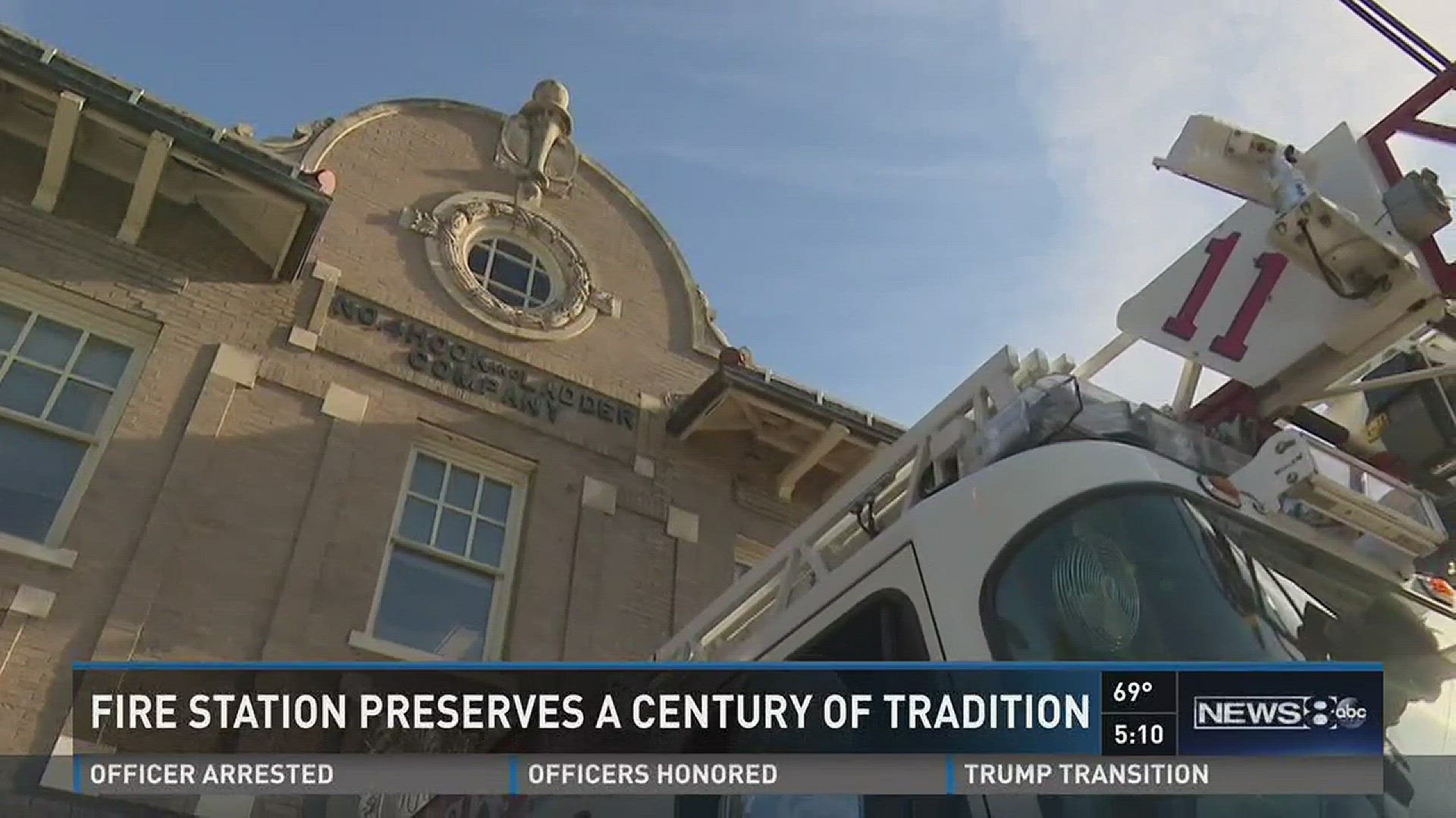 Fire station preserves a century of tradition