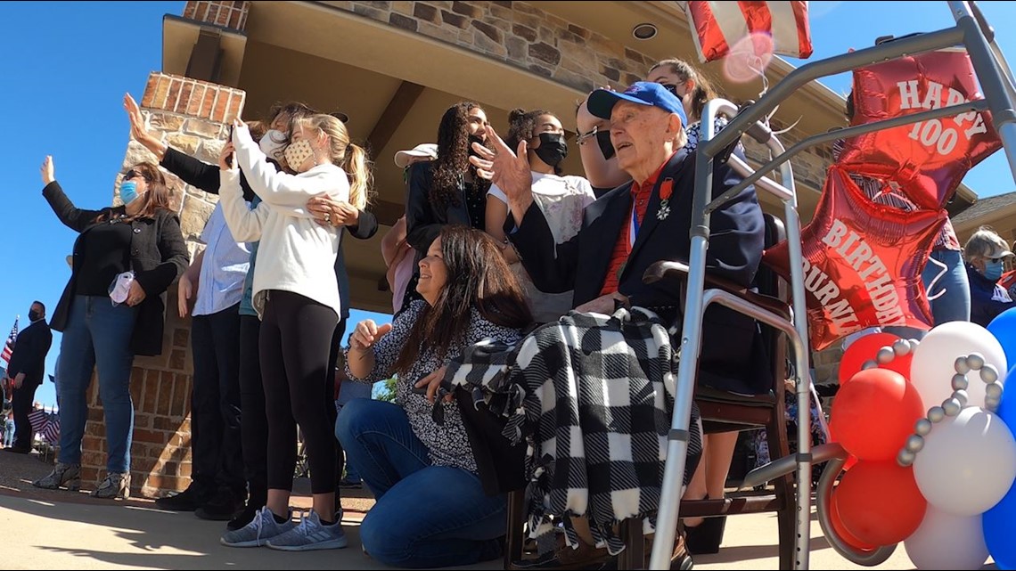 Frisco WWII vet turns 100 and gets a 100-car parade in his honor - Vimarsana News