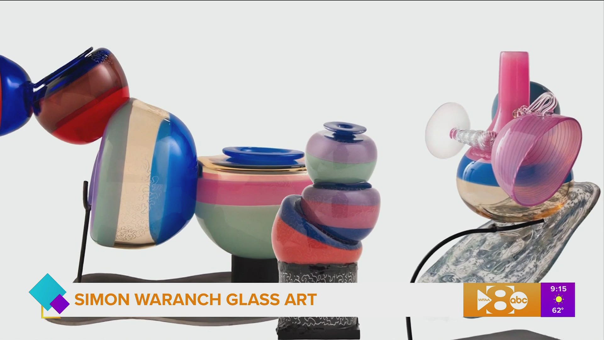 Simon Waranch talks about what goes into creating his glass art