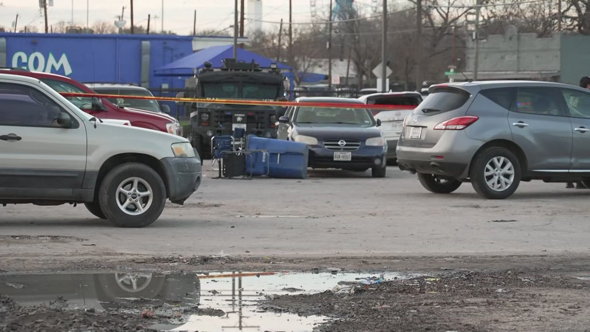 Police say they chased a stolen vehicle Friday afternoon and the driver died after crashing the car in South Dallas.