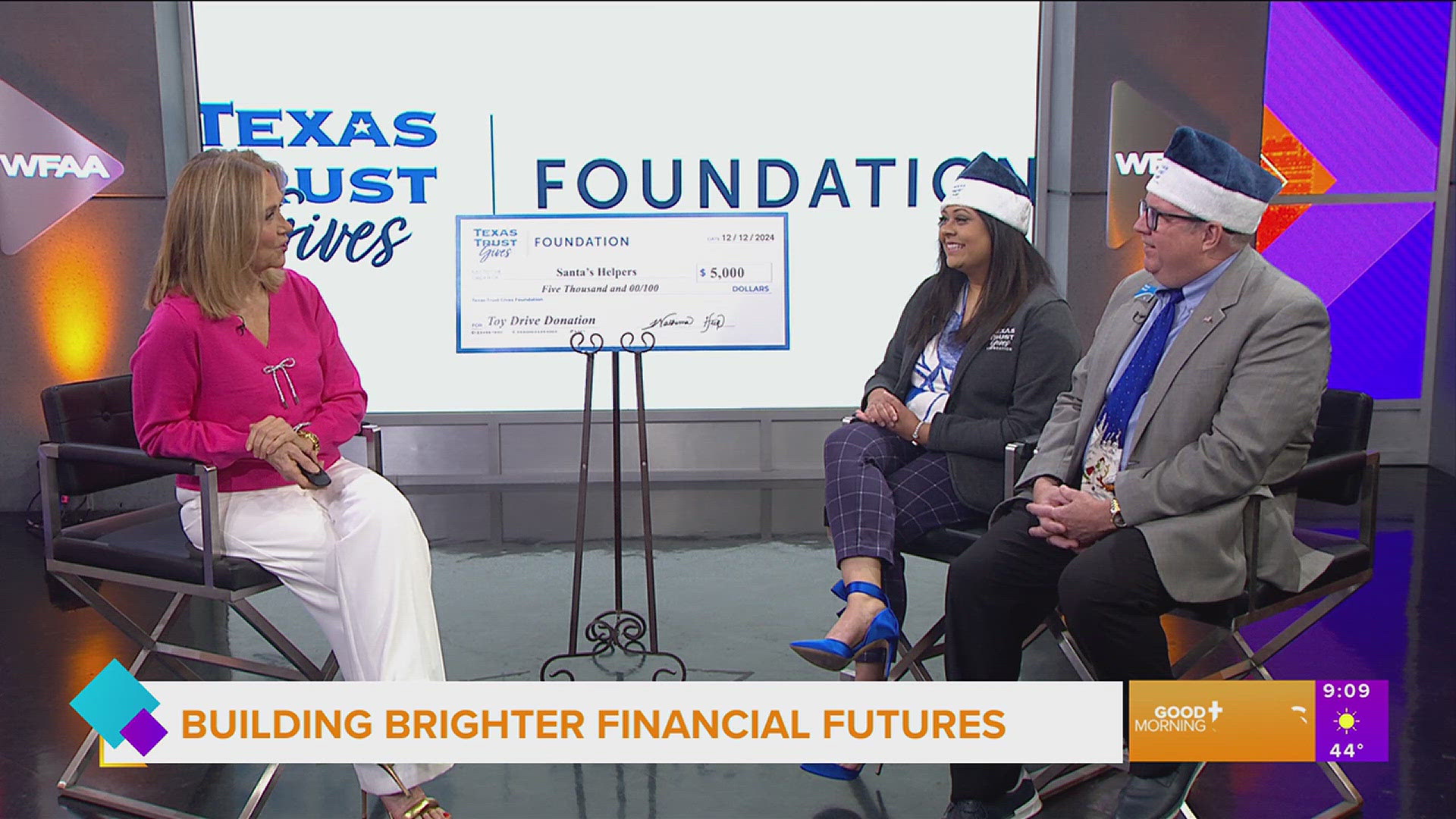 The Texas Trust Gives Foundation shares more about how they are bringing joy and needed support to families in our community this holiday season.